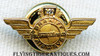1950s Braniff International Airways 10K Lapel Pin with Diamond Chip