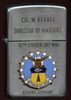1950s US Air Force 36th Fighter-Day Wing Lighter Named to Col. Kerbel