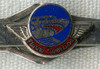 Cool Early 1950s Flying Tiger Lines Tie Clip with Shark Mouth (2nd Issue) Logo