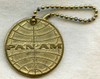 Circa Late 1950s Pan Am "Jet Clippers" Promotional Key Chain