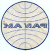 Nice, Large 1960's Pan Am Uniform Back Patch