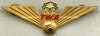 Early 60s Trans World Airlines 2nd Issue Gold Filled Captain Wing of Capt. George Cole Toop