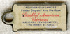 1955 New Hampshire DAV (Disabled American Veterans) Mini License Plate Key Tag (IdentoTag)