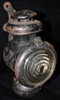 Ca. 1917-18 Ford Model T Kerosene Carriage Lamp w/ WWI Period White Metal Burner & Orig. Bracket
