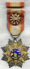 Very Nice WWII Era Chinese Order of the Resplendent Banner 7th Class Breast Badge #1890