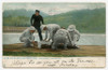 Ca. 1907 US Life Saving Service (USLSS) in Action Postcard by Tuck