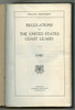 Rare 1940 USCG Regulations, Hard-Bound with Changes & Circulars. US Treasury Department
