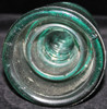 1880's - 1890's Pale Aqua Brookfield CD 145 "Bullet" Glass Insulator