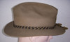 Great Early 1900's Confederate Veteran Officer's Slouch Hat Made from Pre-1920 Stetson