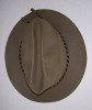 Great Early 1900's Confederate Veteran Officer's Slouch Hat Made from Pre-1920 Stetson