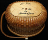 Beautiful Small Hand-Made Nantucket Basket by Haddon & Yacus in 1982
