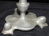 Lovely Ca. 1900 Pewter Candlestick in High Art Nouveau Style by Orivit, AG in Koln, Germany