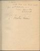1st Edition 1942 Inscribed "Wings of War" Anthology on Royal Air Force in Excellent Condition