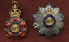 Ext. Rare Ca. Early 1900s GCIE Knight Grand Commander Set Badge, Star & Sash Indian Empire