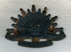 WWII Australian Military Forces Cap Badge by K. G. Luke