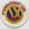1950s USAF 9th Bomb Squadron Patch