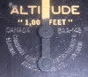 Dated 1943 or 1945 Royal Canadian Air Force (RCAF) Altimeter in Bakelite Case
