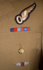Nice Named WWII RCAF (Royal Canadian Air Force) Summer Uniform: Ribbons, UK-Made & Unknown W Wings