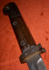 WWII German Occupation Period Czech "High Ear" Mauser Bayonet with Scabbard