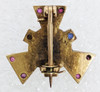 1876 Fraternal Pin of Alpha Chi Sigma and Engraved to C. Phelan