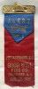 Early 1891 Alert No. 1 Goodwill Fire Co. of Belvidere, New Jersey Phillipsburg, NJ Parade Ribbon