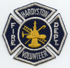 Circa 1960's Hardyston, New Jersey Volunteer Fire Department Patch