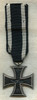 Beautiful WWI Imperial German Iron Cross, 2nd Class, .800 Silver Marked on Ring