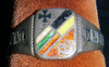 WWI German Allies Ring in Enameled .800 Silver