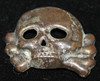 1930's early 1940's Nazi Schutzstaffel (SS) "Traditions" Type Hat Skull