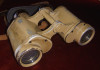 Great Early WWII German Army (Wehrmacht) Officers Binoculars in Afrika Korps Paint Case Dated 1941