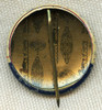 Poignant Early WWII "Remember Pearl Harbor" Tin Litho Pin