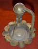 Wonderful WWI US Air Service 3rd Balloon Co. Trench Art Ashtray with 3-D Balloon