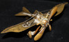 Wonderful, WWI Trench Art Miniature German Eindecker Aircraft in Brass & Copper