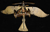 Wonderful, WWI Trench Art Miniature German Eindecker Aircraft in Brass & Copper