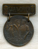Scarce WWI Homefront Machine Gun Munitions Worker Badge
