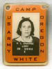 WWII Civilian Worker ID Badge for Camp White - Jackson City, Oregon NO LONGER AVAILABLE