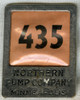 WWII Northern Pump Company (Minneapolis) Worker ID Badge