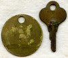 WWII U.S.O. Club Colorado Springs Key and Fob