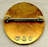 WWII Pittsburgh, PA Women's Volunteer Org. Badge: Memorial Gold Cross First Aid & Ambulance Corps