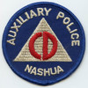 Cold War Era Civil Defense Auxiliary Police Patch from Nashua, New Hampshire