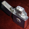 Mint, Unfired 1968 Zippo Lighter with Rotary Club Medallion