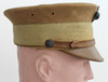 Beautiful WWI USMC Officer Undress Visor Hat (Cover) in Summer Khaki Cotton with Early EG&A