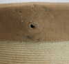 Beautiful WWI USMC Officer Undress Visor Hat (Cover) in Summer Khaki Cotton with Early EG&A