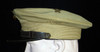 WWII US Marine Corps Officer's Khaki Visor Hat