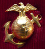 Wonderful Late 1930s Hallmarked USMC EM Dress EGA Set by Meyer on Original Velvet Card