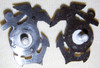 Scarce Pair of Circa 1943 USMC EM Collar EGAs in Plastic