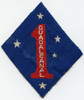 Early WWII Australian-Made 1st Marine Division Shoulder Patch