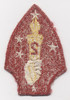 2nd Marine Division Shoulder Patch with "Talon" Hand Design