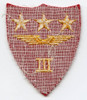 WWII US 3rd MAW Marine Aircraft Wing SHIELD Shape Shoulder Patch in FELT