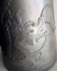 Wonderful China Marine Regimental Quartermaster Pewter Beer Mug with Dragon Dated 1928